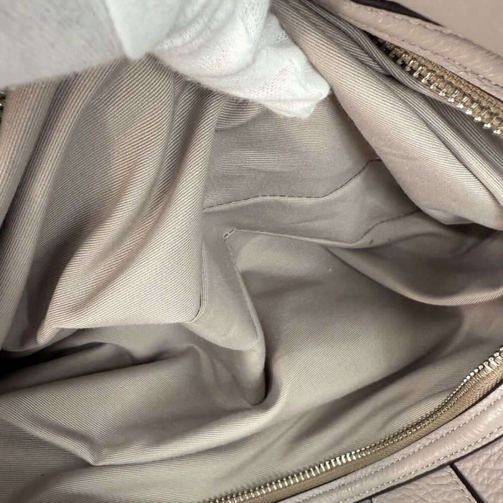 Coach Lexy Leather Shoulder Bag Gray - Picture 10 of 10